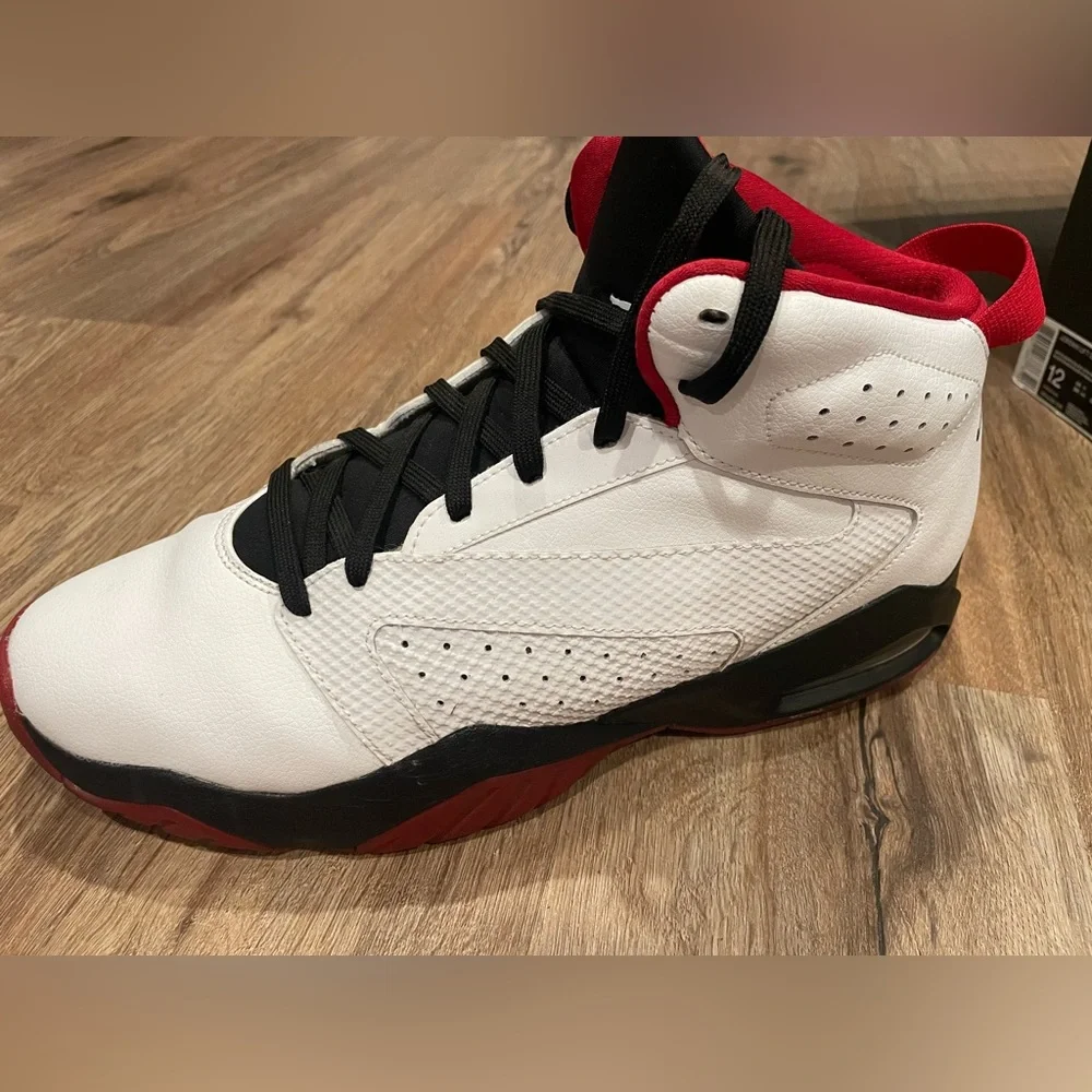 Jordan Lift Off White Gym Red Size 12